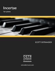 Incertae piano sheet music cover Thumbnail